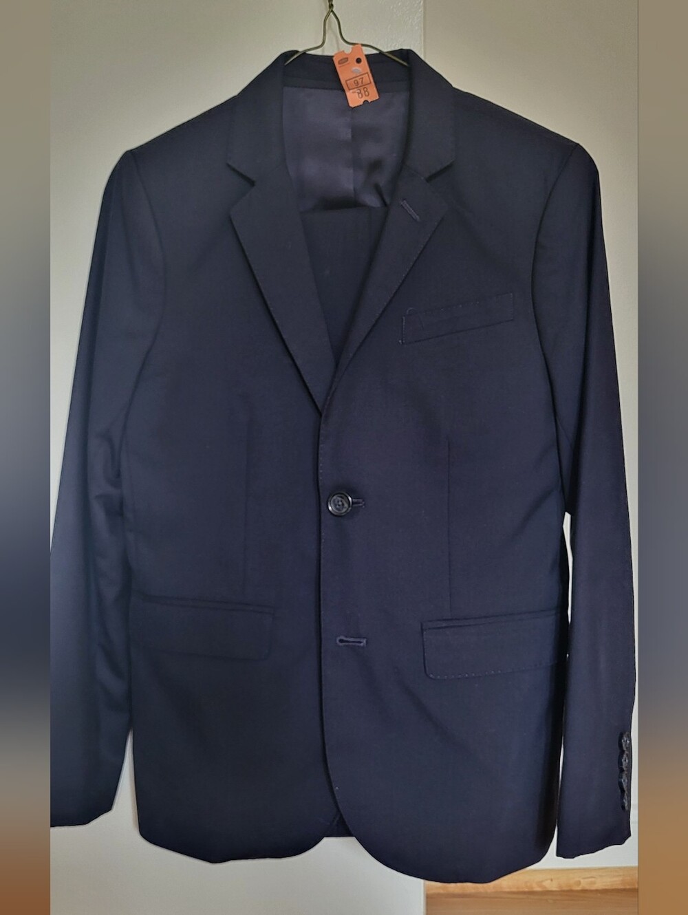 Crewcuts Navy Blue Ludlow Suit (Boys Size 12)
